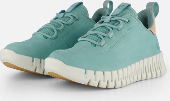 ECCO Gruuv Sneakers blauw Leer Dames