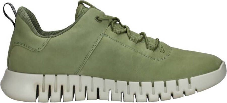 ECCO Gruuv Veterschoenen Laag groen