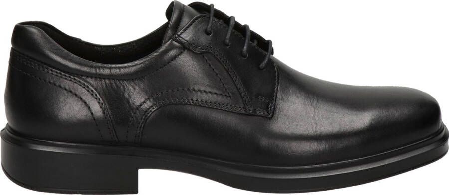 ECCO Helsinki Veterschoenen Zwart Leer 310401 Heren