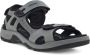 ECCO Offroad Yucatan Sandal Sandalen grijs zwart - Thumbnail 13