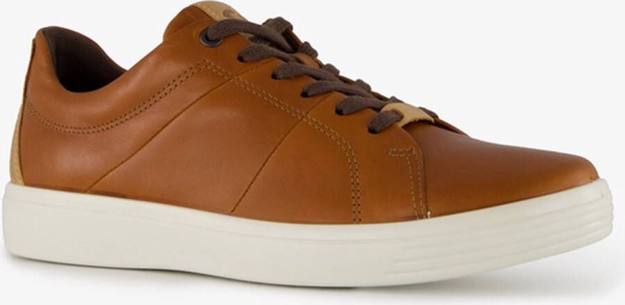 ECCO leren heren veterschoenen cognac Uitneembare zool