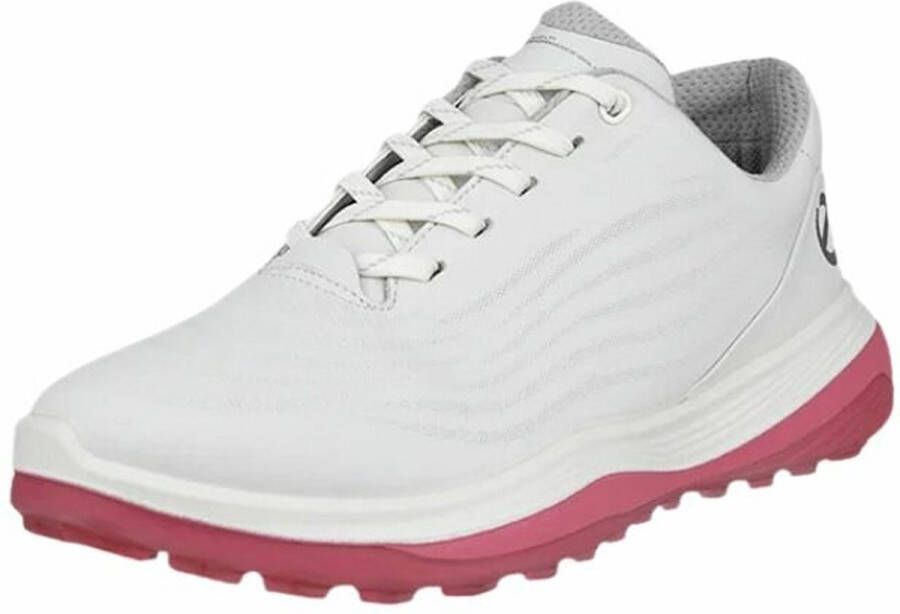 ECCO m GOLF LT1 Dames Golfschoenen Wit Bubblegum