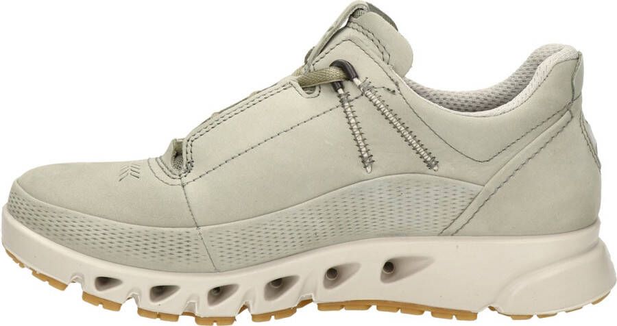 ECCO Multi-vent W Sierra dames sneaker Taupe