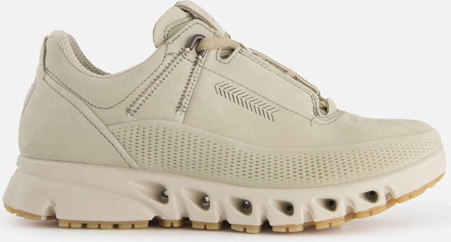 ECCO Multi-vent W Sierra dames sneaker Taupe