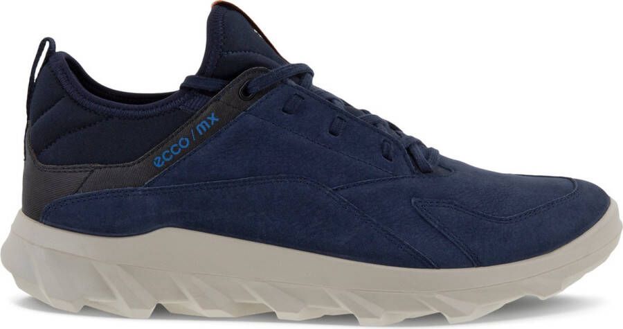 ECCO Mx M Sneakers blauw Textiel Heren