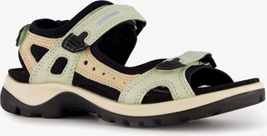 ECCO Offroad leren dames wandelsandalen beige