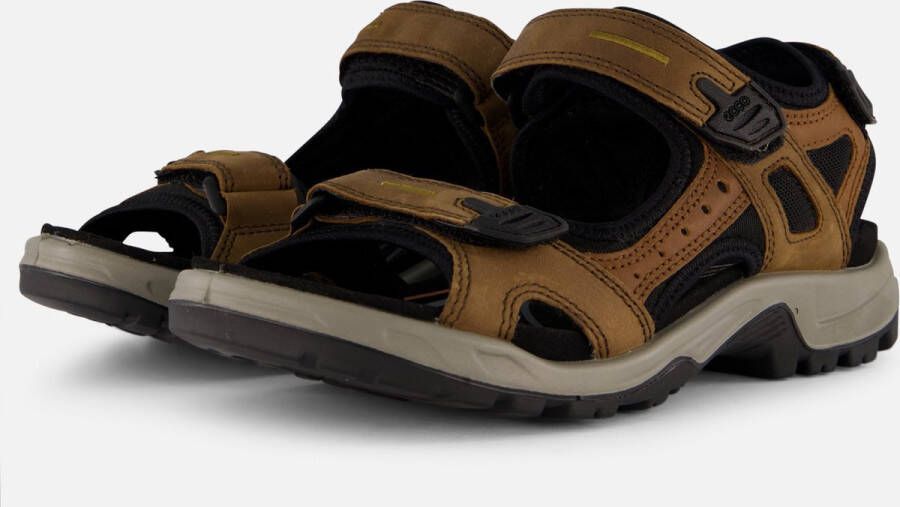 ECCO Offroad Yucatan Sandal Sandalen bruin zwart