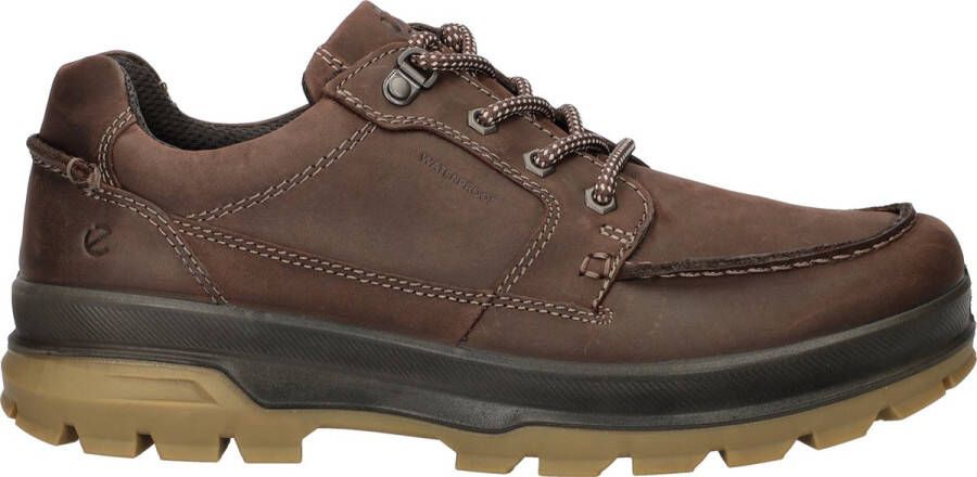 ECCO Rugged Track heren veterschoen Bruin