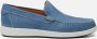 ECCO S Lite Moc M Instappers blauw Nubuck - Thumbnail 1