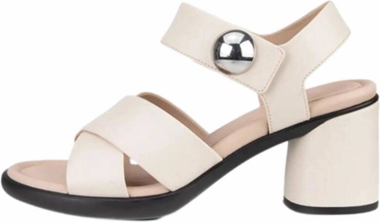 ECCO Sandaal Women Sculpted Sandal LX 55 Cross Strap Limestone