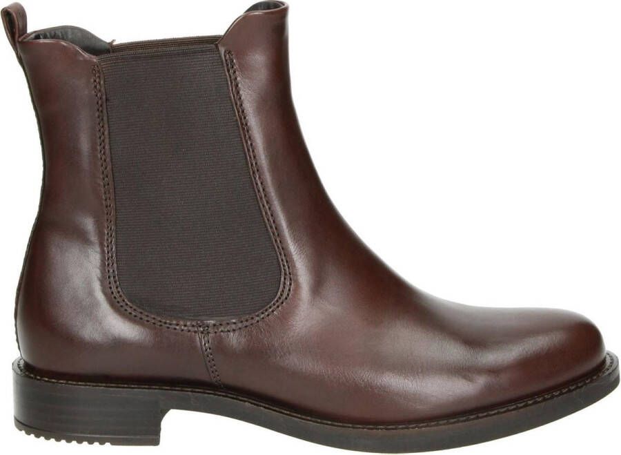 Ecco Chelsea-boots Sartorelle 25 instappers enkellaars basic blokhak om in te stappen