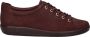 ECCO Soft 2.0 Classic leren dames sneakers rood Uitneembare zool - Thumbnail 7