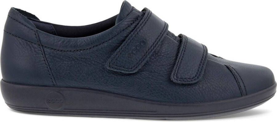 ECCO Soft 2.0 leren dames schoenen Blauw