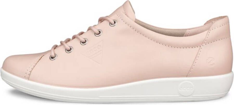 ECCO SOFT 2.0 Veterschoenen ROZE