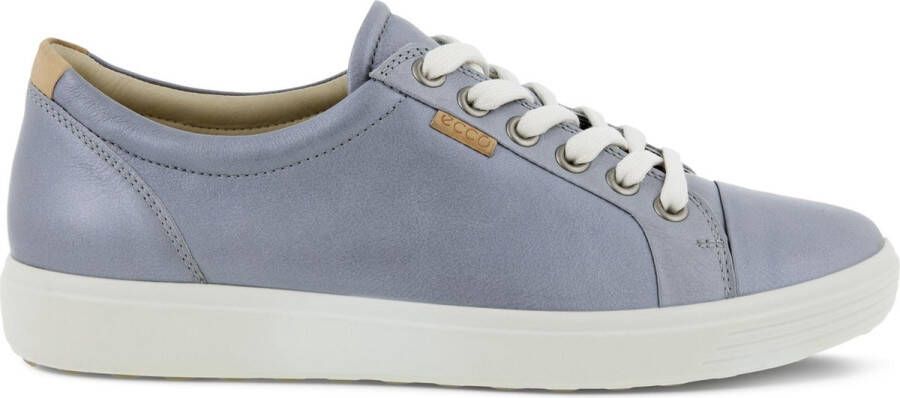 ECCO Soft 7 Dames Sneakers Silver Grey Metallic - Foto 15