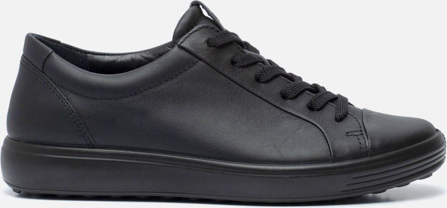 ECCO Soft 7 sneakers zwart Leer 102240