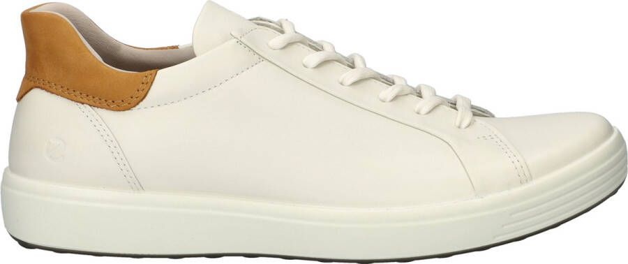 ECCO Sneaker 470824 50104 Soft 7 M Wit Bruin Combi