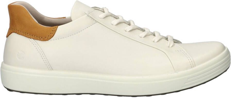 ECCO Sneaker 470824 50104 Soft 7 M Wit Bruin Combi