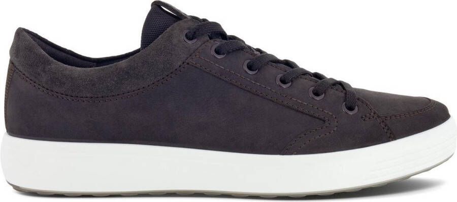 ECCO Soft 7 Heren Sneakers Licorice