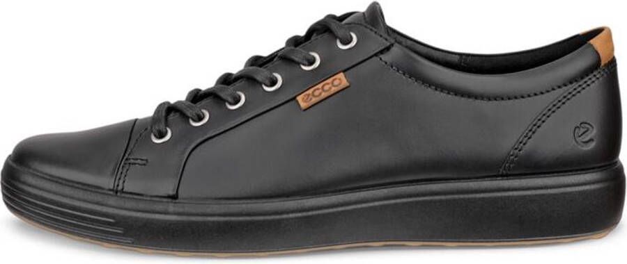 ECCO SOFT 7 M Heren Veterschoenen BLACK