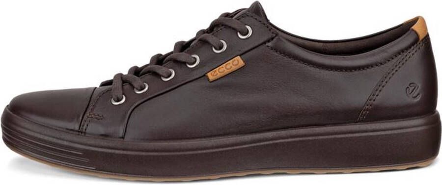 ECCO SOFT 7 M Heren Veterschoenen MOCHA