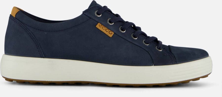 Ecco Sneakers Soft 7M vrijetijdsschoen halfschoen veterschoen met merklabel