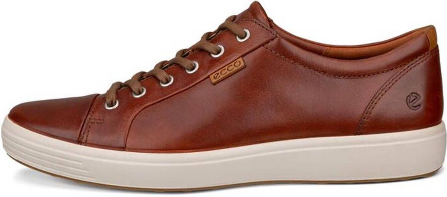 ECCO SOFT 7 M Veterschoenen BRUIN