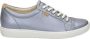 ECCO Soft 7 Dames Sneakers Silver Grey Metallic - Thumbnail 1