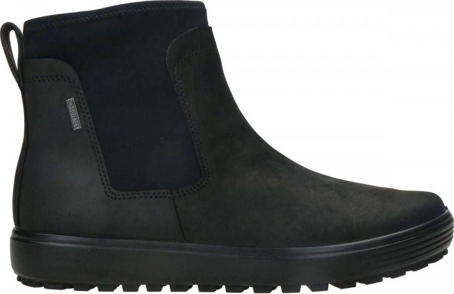 ECCO Soft 7 Tred W Chelsea boots zwart Textiel Dames