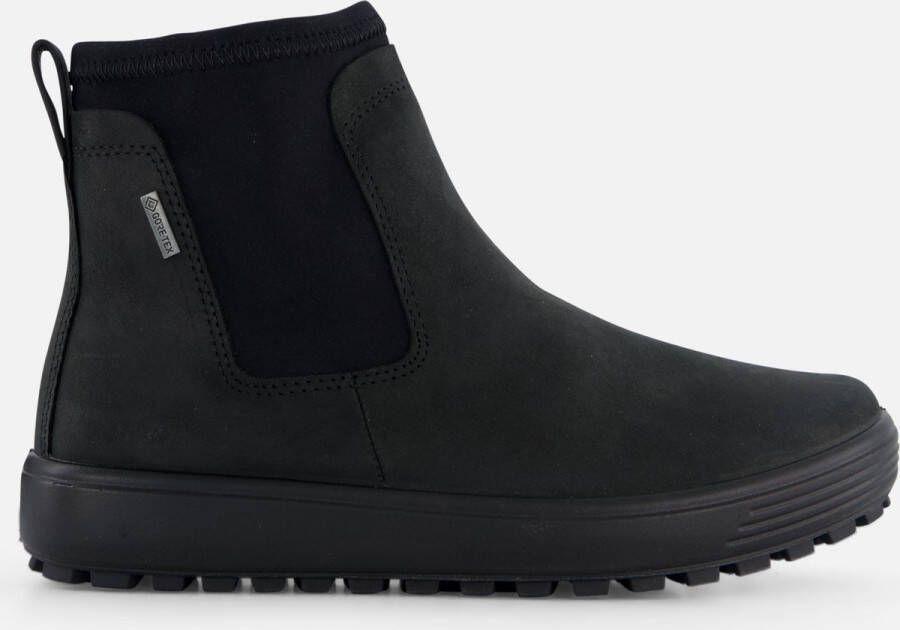 ECCO Soft 7 Tred W Chelsea boots zwart Textiel Dames