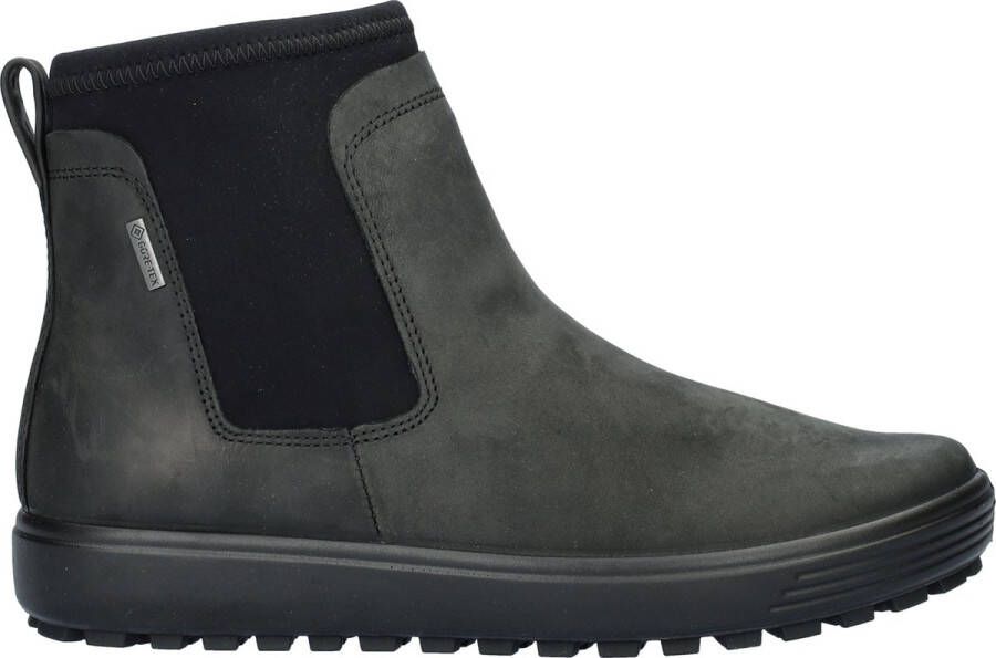 ECCO Soft 7 Tred W Chelsea boots zwart Nubuck Dames