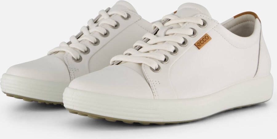 Ecco Sneakers SOFT 7 W met label vrijetijdsschoen lage schoen veterschoen smalle vorm