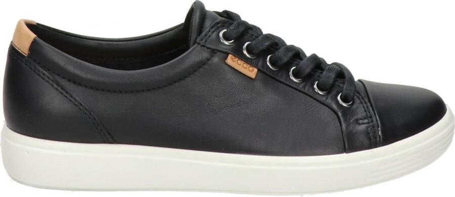 Ecco Sneakers SOFT 7 W met label vrijetijdsschoen lage schoen veterschoen smalle vorm