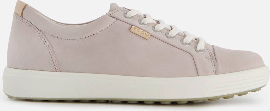 Ecco Sneakers SOFT 7 W met label vrijetijdsschoen lage schoen veterschoen smalle vorm