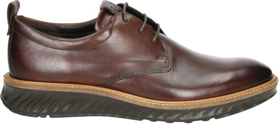 ECCO ST.1 Hybrid nette herenschoen Cognac