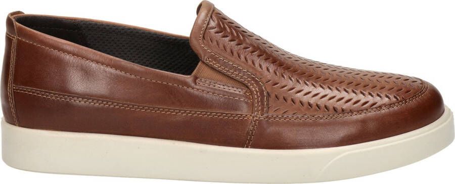 ECCO Street Lite M Instappers cognac Nubuck