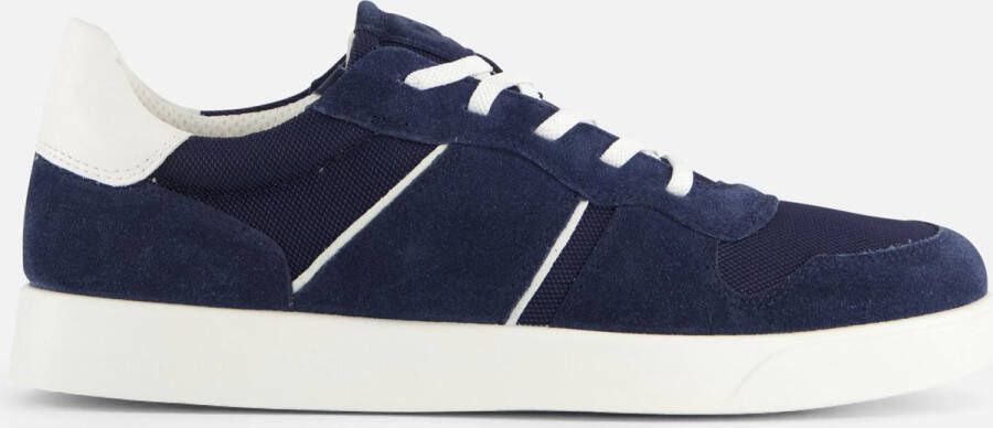 ECCO Street Lite M Sneakers blauw Suede Heren