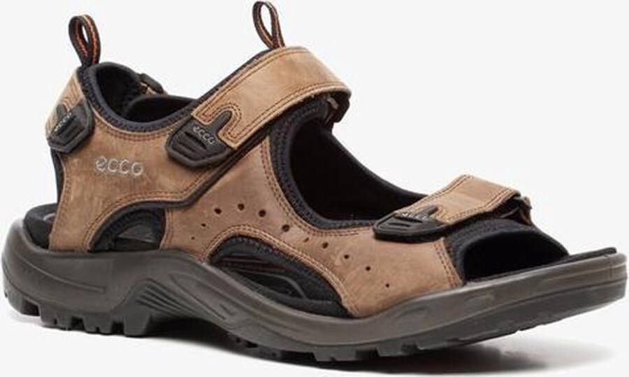 ECCO Terracruise leren heren sandalen Bruin Echt leer