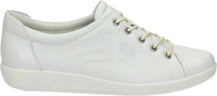 Ecco Sneakers SOFT 2.0 vrijetijdsschoen lage schoen veterschoen met retro-silhouet