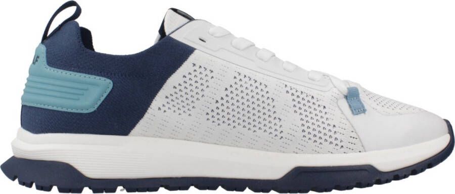 Ecoalf Moderne Mumbai Wit Blauw Sneakers White Heren