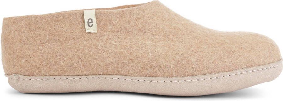 Egos Copenhagen Dames Sloffen Shoe Beige