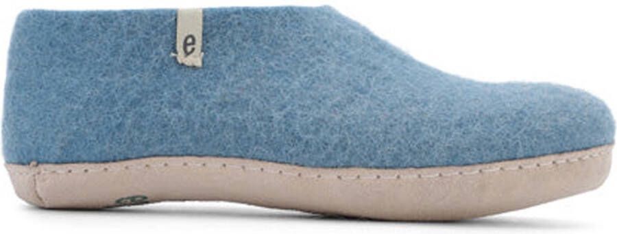 Egos Copenhagen Dames Sloffen Shoe Light Blue