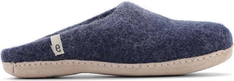 Egos Copenhagen Dames Sloffen Slipper Blue