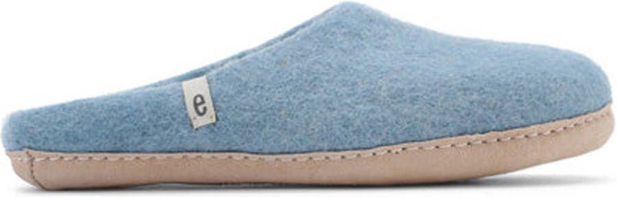 Egos Copenhagen Dames Sloffen Slipper Light Blue