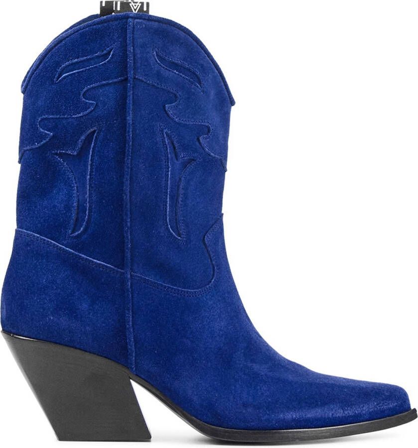 Elena Iachi Enkellaarzen Heren Boots Laarzen Herenkleding Suède E2016 Blauw