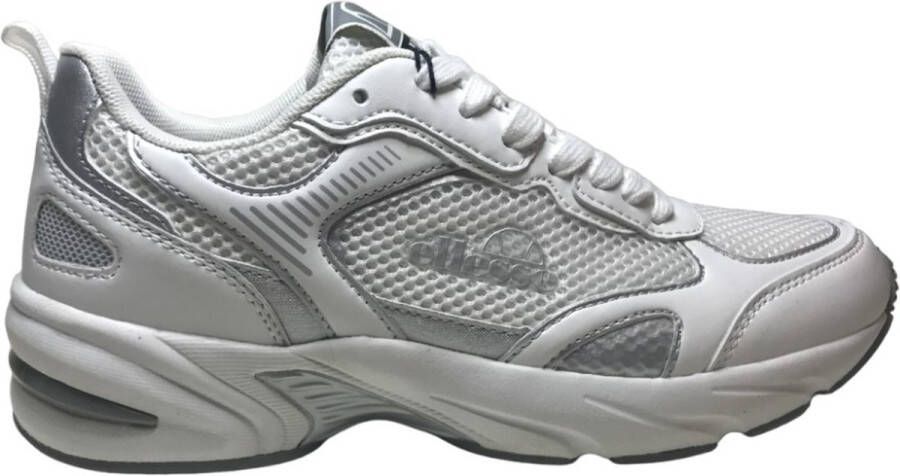 Ellesse Crystal sportieve veterschoenen wit zilver