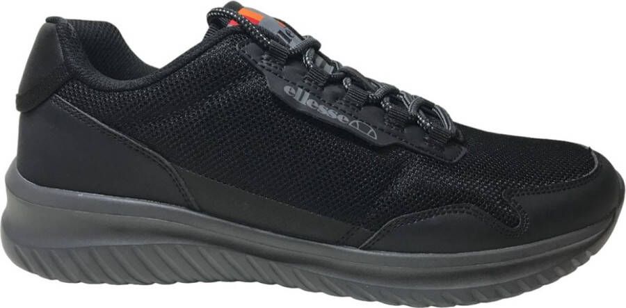 Ellesse New Lex -Veter stoffen sneakers zwart grijs