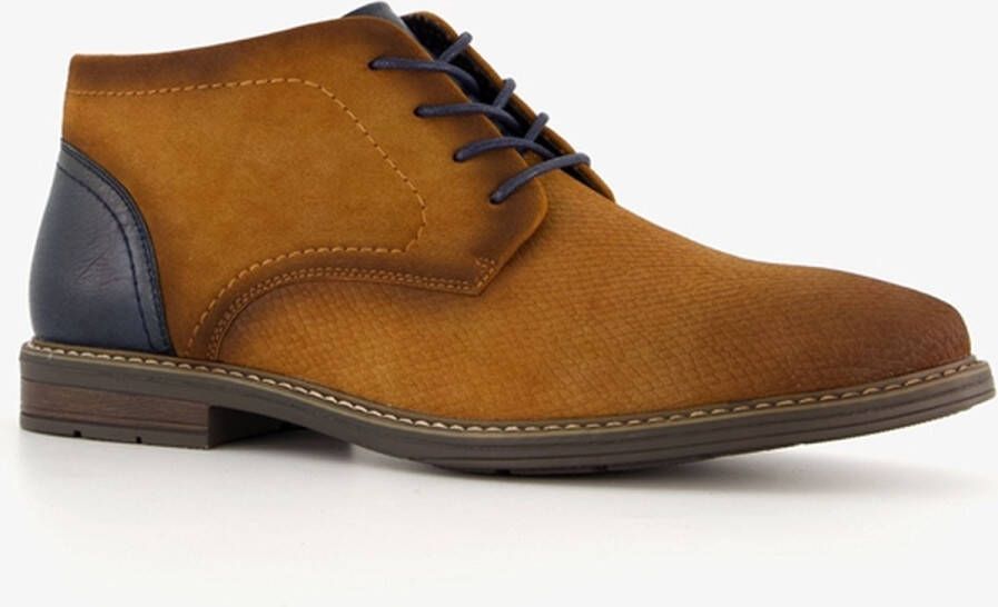 Emilio Salvatini heren veterschoenen cognac