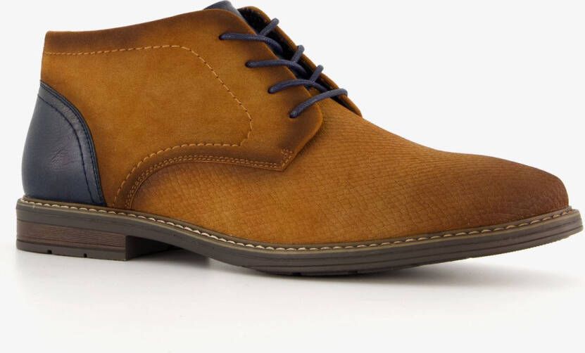 Emilio Salvatini heren veterschoenen cognac