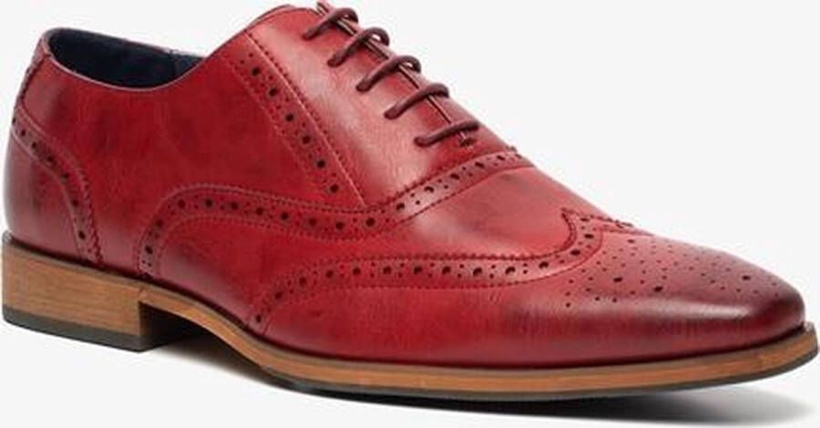 Scapino Emilio Salvatini veterschoenen rood